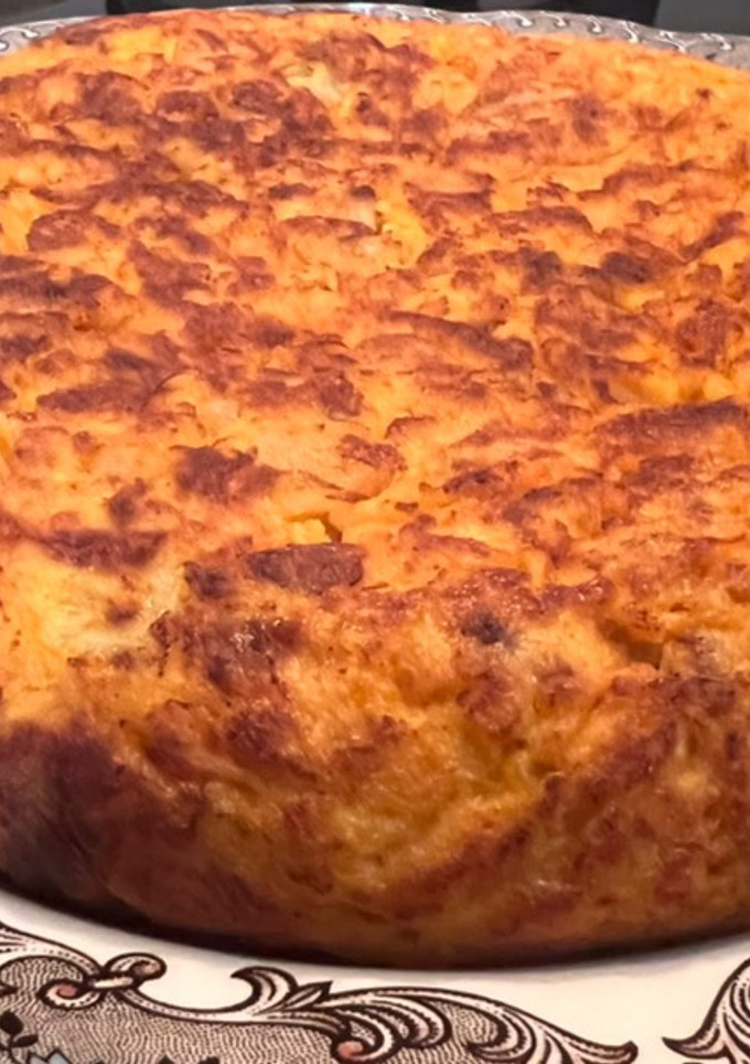 Una foto de Tortilla de patatas con chorizo