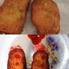 A picture of Bread roll (stuffed potato bread roll).
