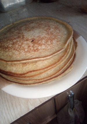 A picture of Plantain pan cake.