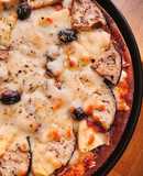 💚 Pizza Đế Siêu Giòn Từ Bột Mì Nguyên Cám Nhân Rau Củ (Vegetarian)