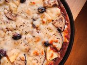 Hình ảnh của pizza bằng bột mỳ