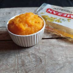 A picture of Suji ka halwa.