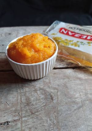A picture of Suji ka halwa.