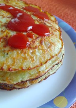 A picture of Veggie pancake.