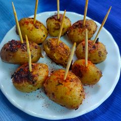 A picture of Baked potatoes.