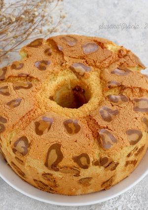 Foto resep Leopard Chiffon Cake