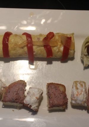 Foto principal de Enrollado de Ensaladilla con Paté y Queso