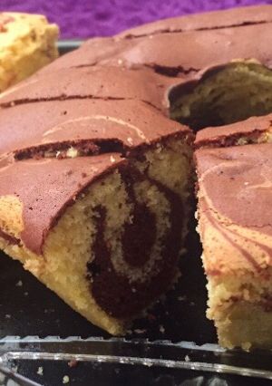 Foto resep Cake marmer