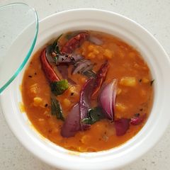 Dal Curry / Yellow Lentils Curry / Sambar A picture of Dal Curry / Yellow Lentils Curry / Sambar.