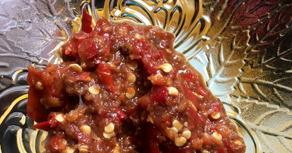 108 resep  sambal  terasi  sunda  enak dan sederhana Cookpad