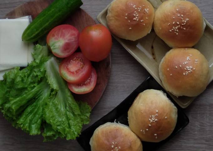 Resep Roti Burger (Burger Bun) Oleh Dapoer_Santi - Cookpad