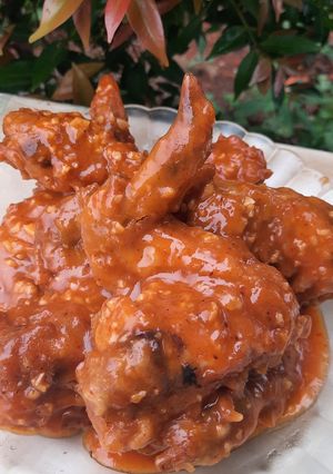 Foto resep Honey crispy chiken wings