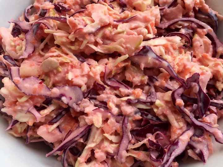 Receta Coleslaw súper fácil y rápido  que Muy delicioso