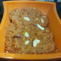 Gajar ka halwa A picture of Gajar ka halwa.
