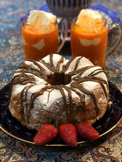 عکسی از دستور کیک اسفنجی