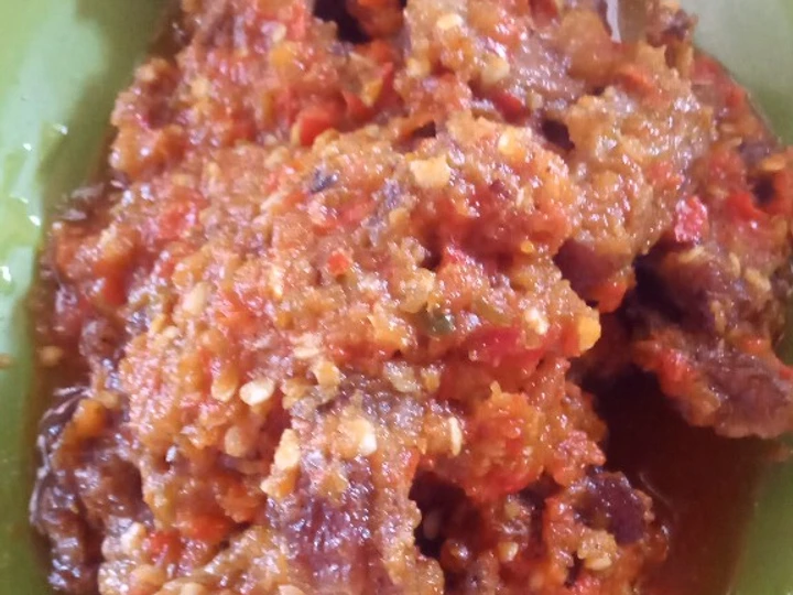 Cara Mudah Menyiapkan Resep Daging dendeng balado yang Uenak Anti Ribet, Bikin Ngiler