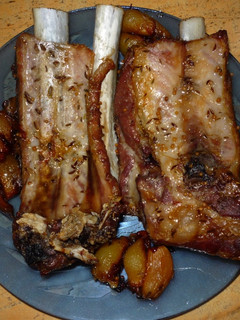 Fűszeres sült oldalas recept fotója