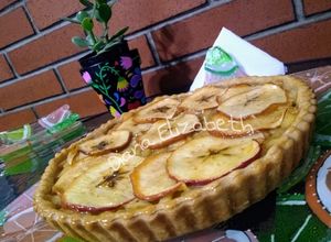 Una foto de Tarta de manzanas🍎 con masa de Coca-Cola. 👩🏼‍🍳📣😘