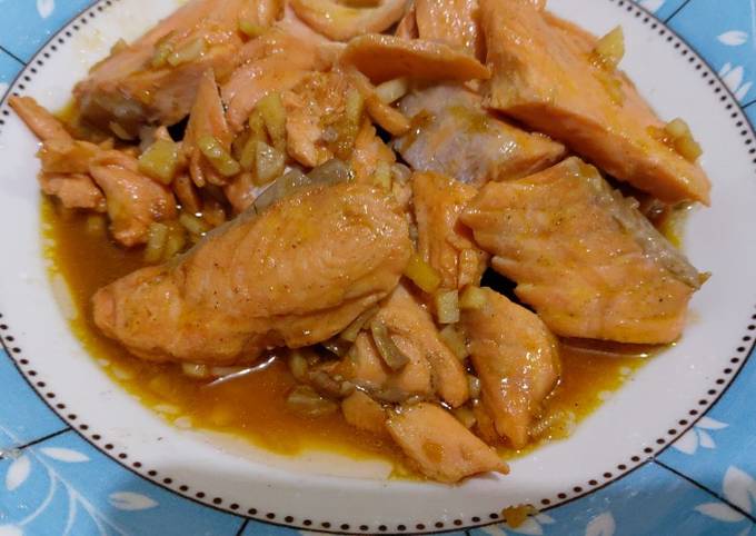 Panduan Memasak Resep Salmon orange ginger