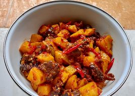 Sambel Goreng Kentang Ati Ampela