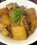 Thịt kho củ cải