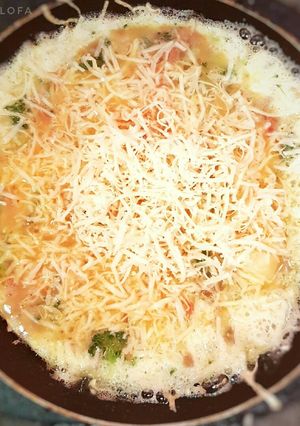 Foto resep BLW Menu: Telur + Brokoli + Daging + Keju