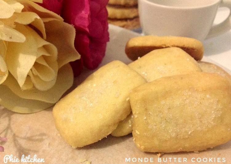 Resep Monde Butter Cookies - Simple renyah #6 yang Enak