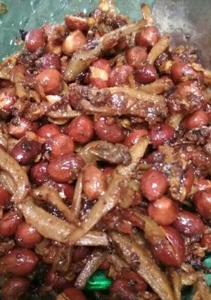 Foto resep Sambel teri kacang tanah