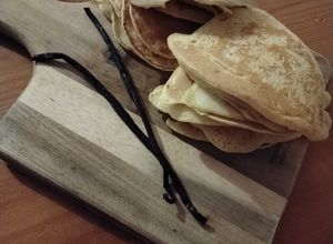 Une photo de Pancakes 🥞 Orange 🍊 Vanille