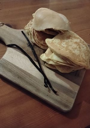 Une photo de Pancakes 🥞 Orange 🍊 Vanille