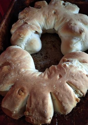 Una foto de Rosca de chicharrones