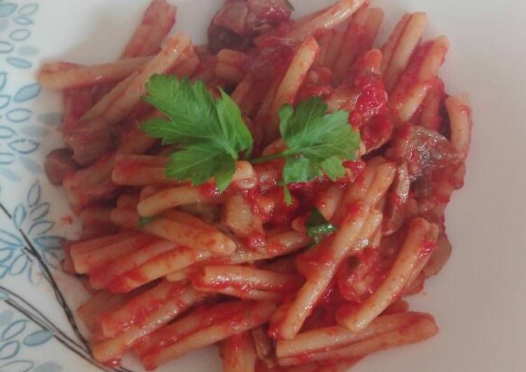 Caserecce alla boscaiola