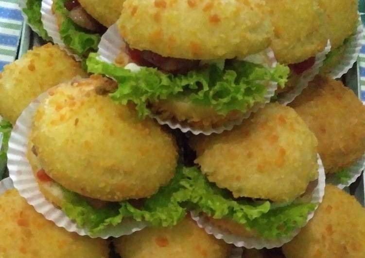 Burger mini goreng