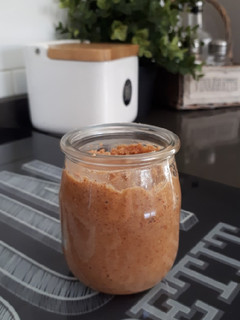 Una foto de Mantequilla de maní o cacahuete