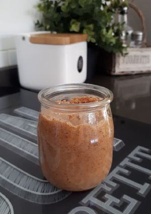 Una foto de Mantequilla de maní o cacahuete