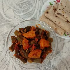 A picture of #WIS Bhindi masala.