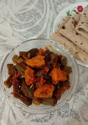 A picture of #WIS Bhindi masala.