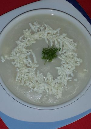 Una foto de Mote de queso
