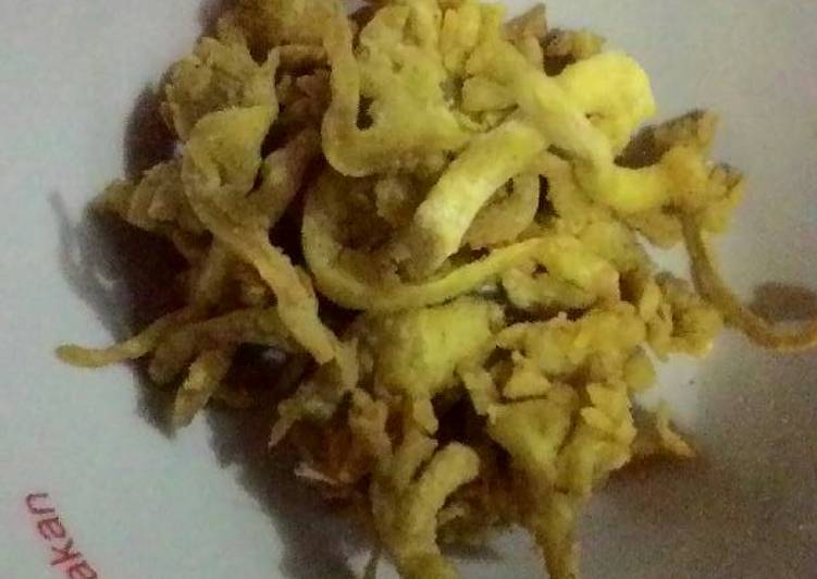 Resep Jamur tiram goreng Anti Gagal