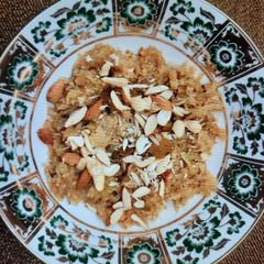 A picture of Lauki ka Halwa#Father's day.