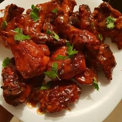 A picture of Marinated chicken#best served for dinner.