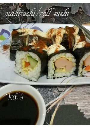 Foto resep Makizushi/roll sushi