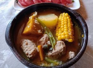 Una foto de Cazuela de albóndigas 🫰🏽