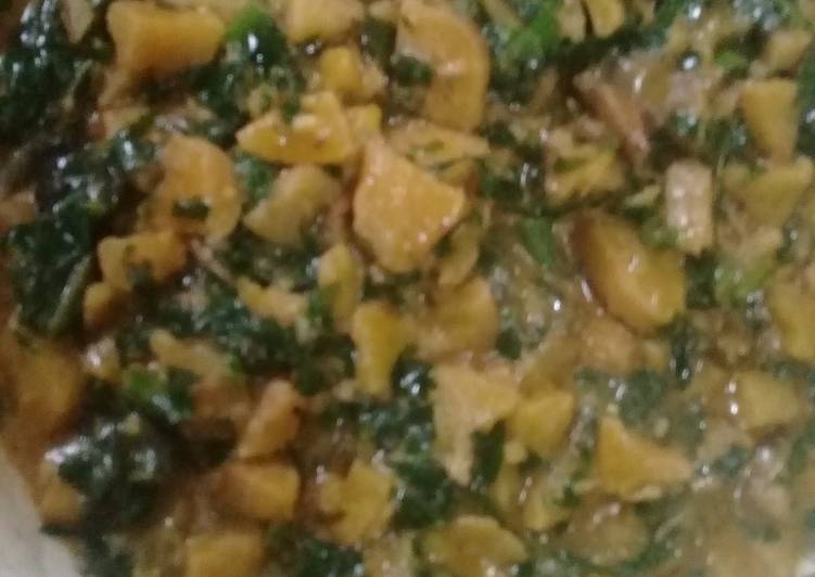 Easiest Way to Make Homemade Unripe plantain porridge