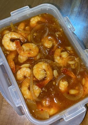 Foto resep Udang Asam Manis Pedas