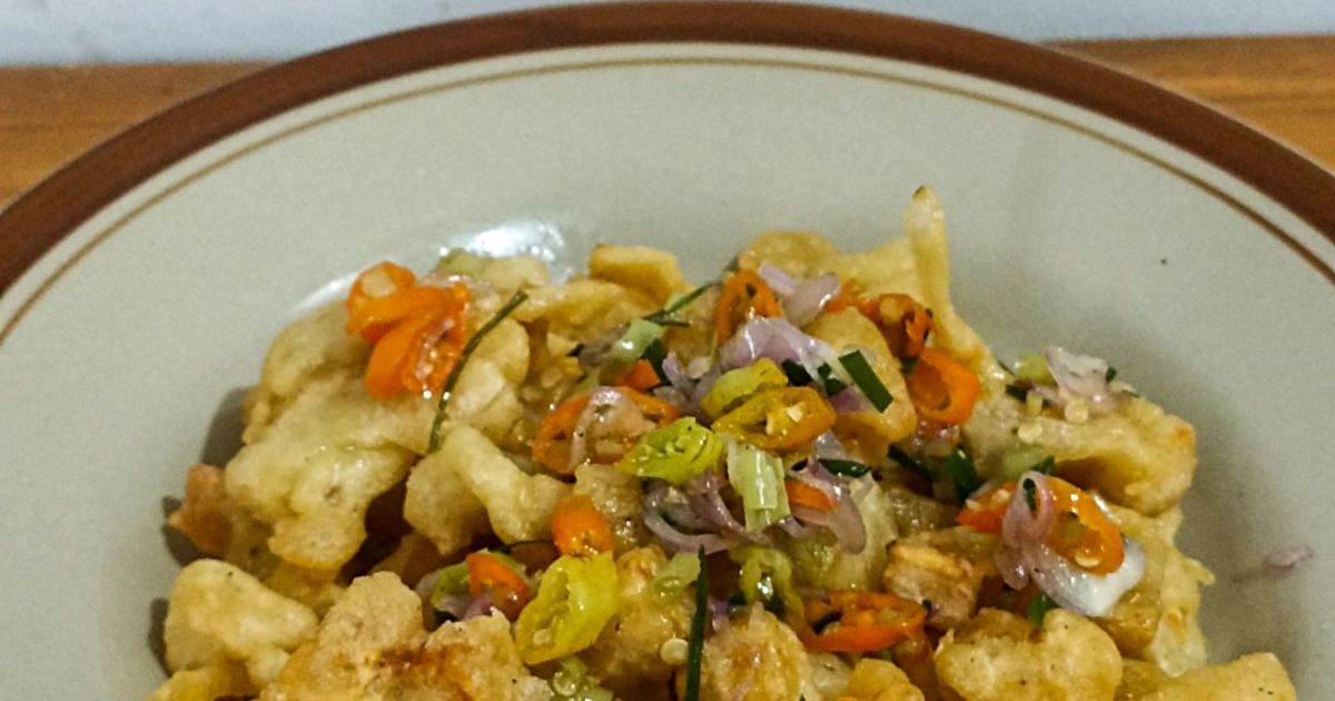 Tempe Tepung Sambal Matah