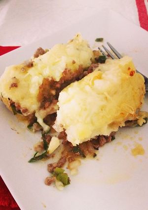 Una foto de Pastel de Papas