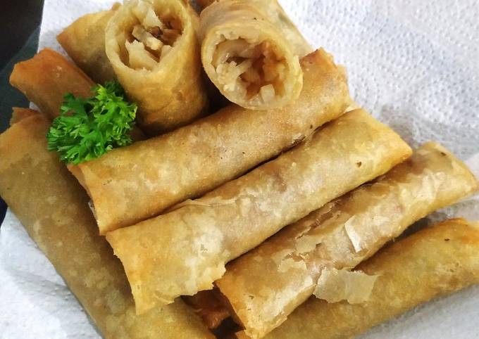 Cara bikin Lumpia Bengkuang Cara bikin Lumpia Bengkuang