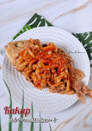 Foto resep 64. Kakap Goreng Tepung Saos Asam Manis