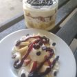 Banana split Apple with biobianca